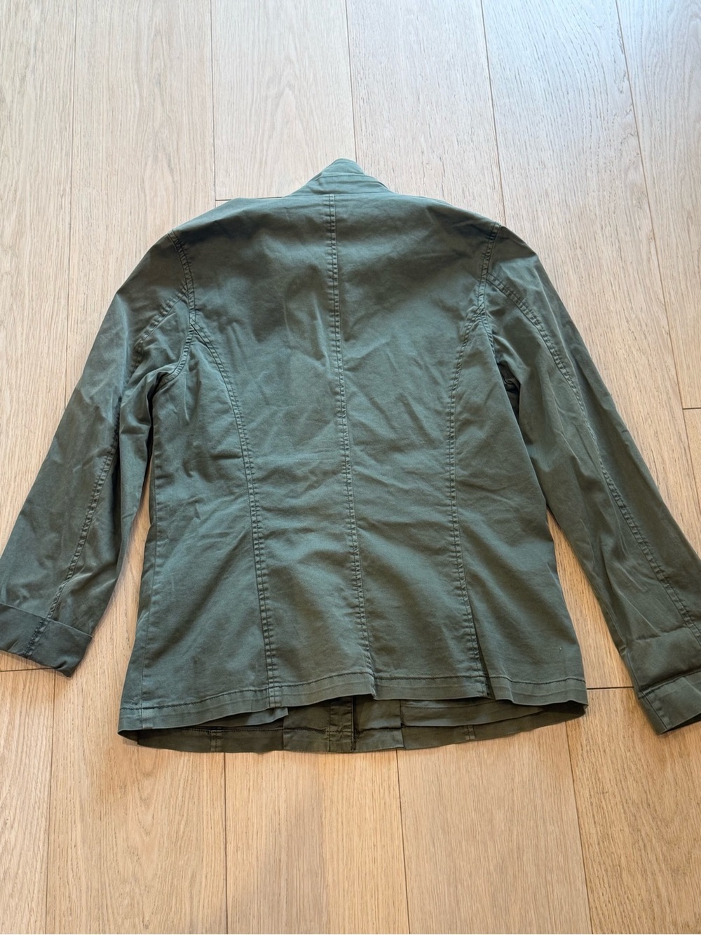 GUESS Studded Military Jacket BNWT Olive Utility Luxe Fall 2013 Rare Vintage - Picture 7 of 8